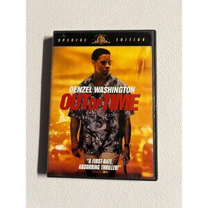 Out Of Time 2003 DVD Special Edition Denzel Washington Thriller Movie Pre-Owned